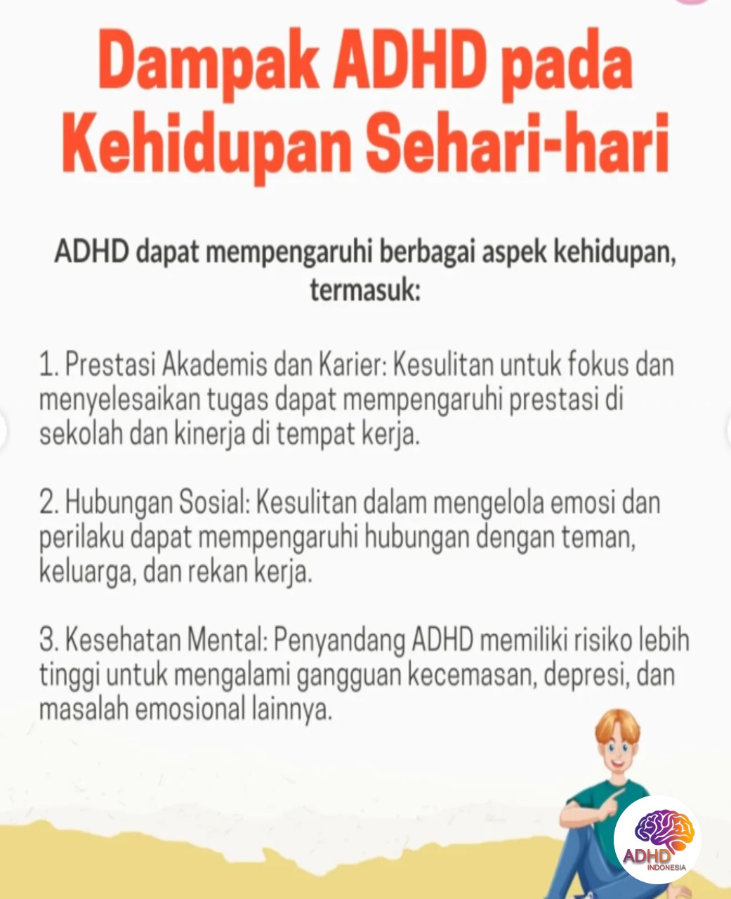 ADHD dan Hubungan Sosial Anak di Lingkungan Sekolah di Kabupaten Musi Rawas Utara