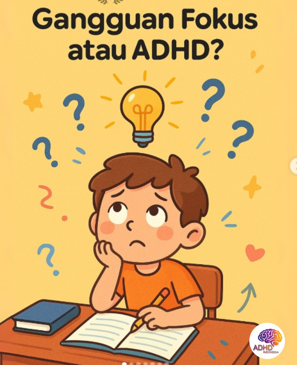 ADHD dan Kesulitan Fokus Anak: Edukasi untuk Keluarga di Kabupaten Musi Rawas Utara